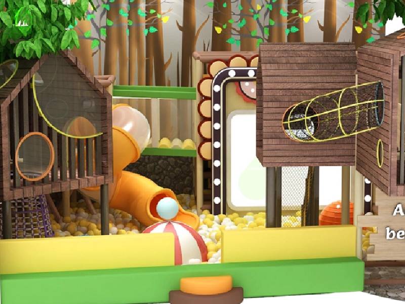 Le terrain de jeu intérieur de la forêt enchantée crée une destination familiale magique au Costa Rica
