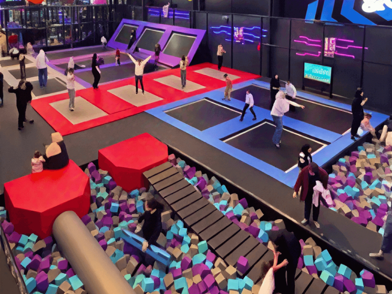 November 2025: Miland Receives Exciting Feedback from Algeria Client as Trampoline Park Attracts 500 Daily Visitors