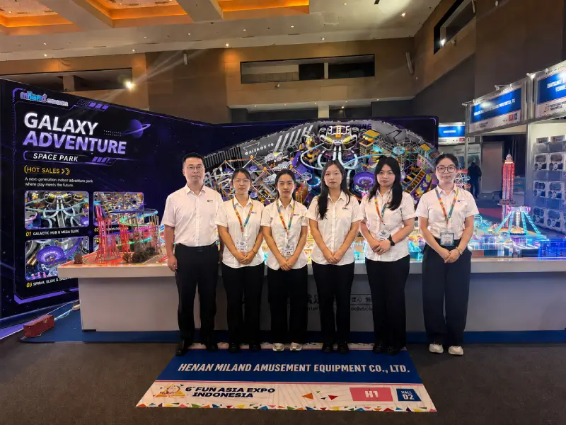 Miland Showcases Indoor Playground and Amusement Park Equipment at FUN ASIA EXPO 2026