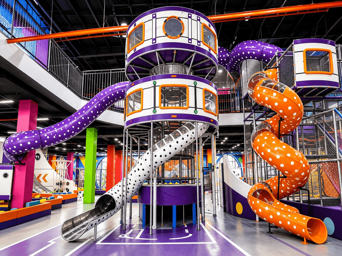 2800㎡ Indoor Playground Project in Uzbekistan | Custom Indoor Playground Equipment Manufacturer